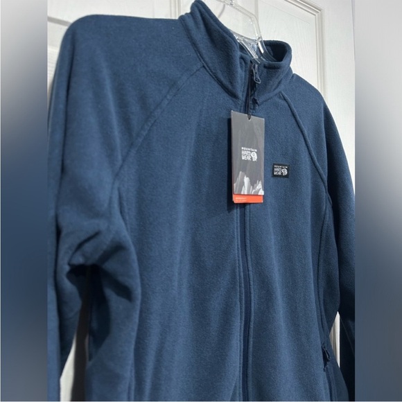 Mountain Hardwear Women's Medium Navy Blue Microchill Full Zip Jacket NWT - Picture 3 of 11